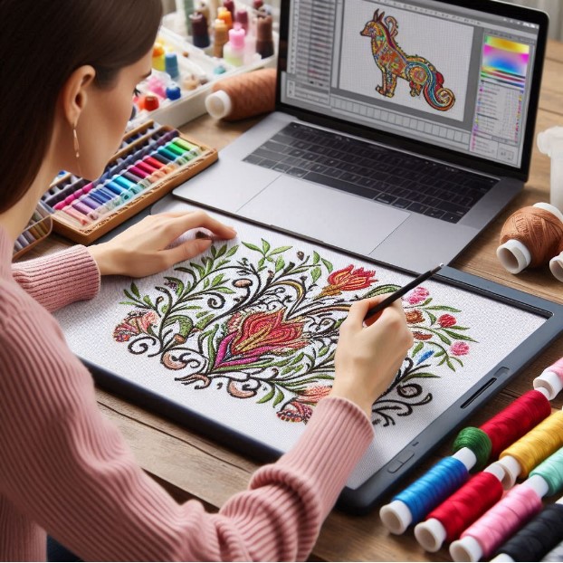 Digitize Artwork for Embroidery