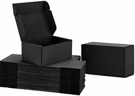 Custom Black Mailer Boxes
