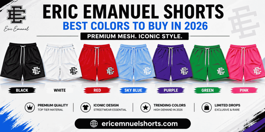 Eric Emanuel Mesh Shorts Redefine Modern Streetwear